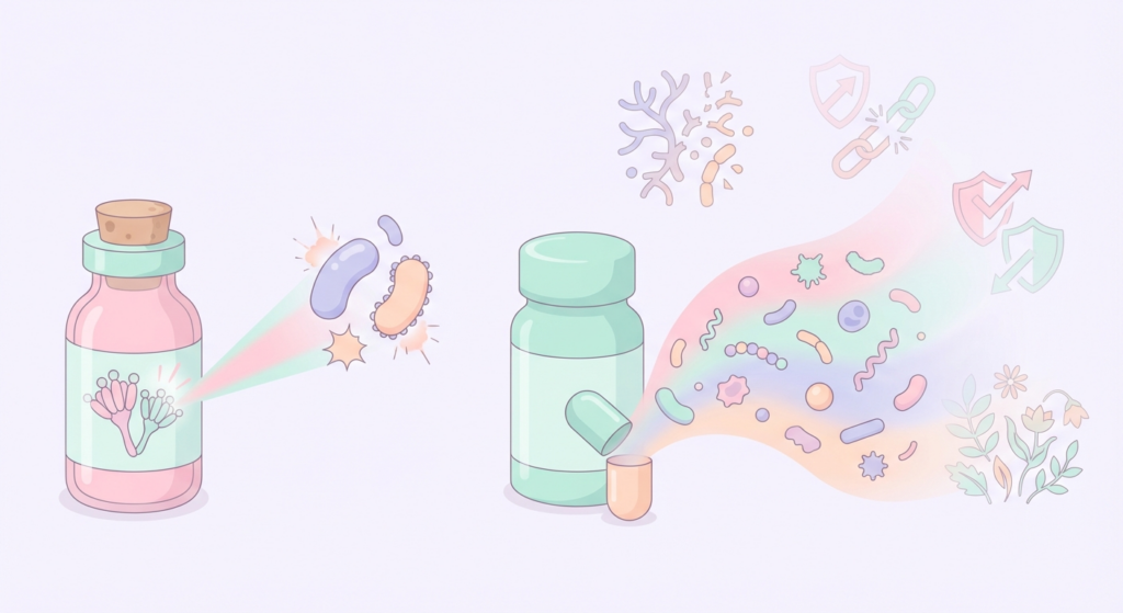 penicillin vs modern antibiotics