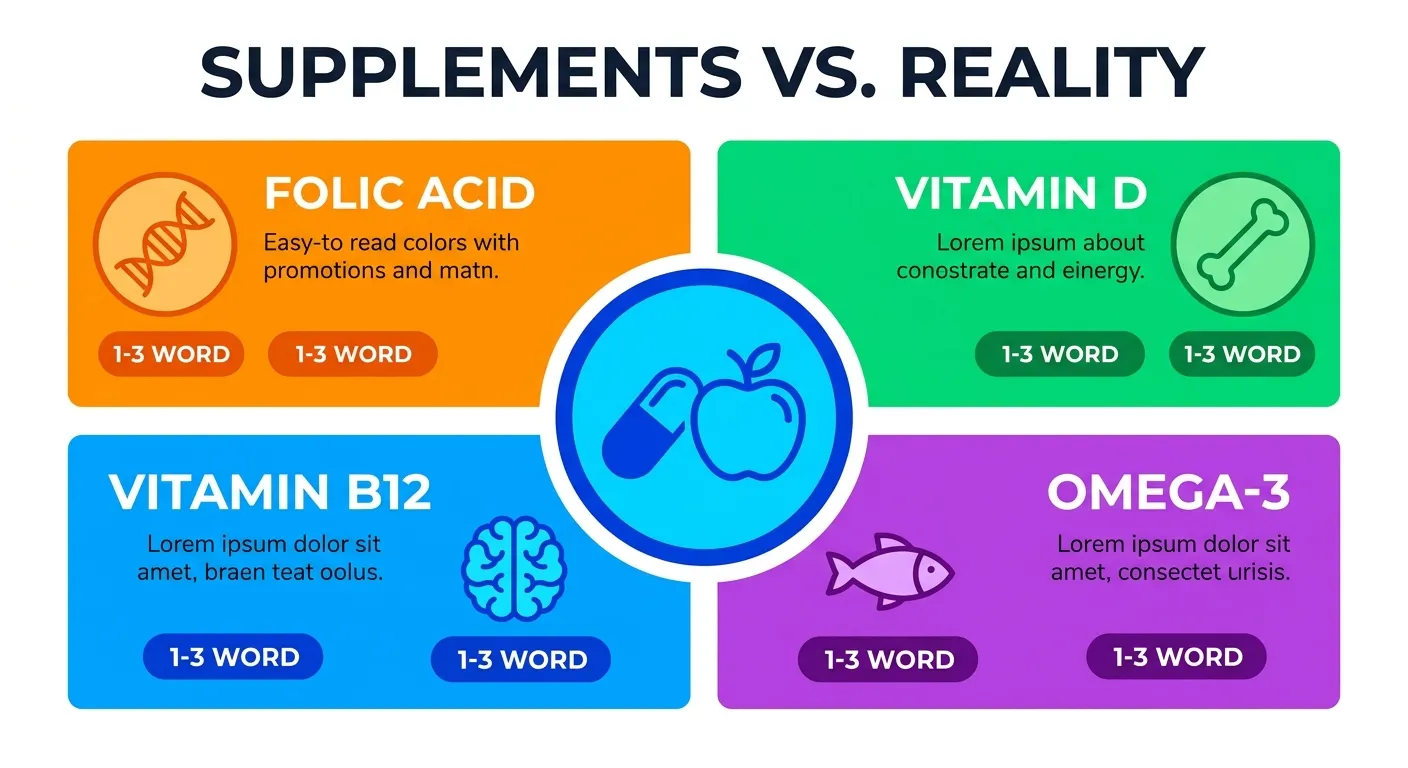 Suplementos dietéticos - ¿acierto o error?