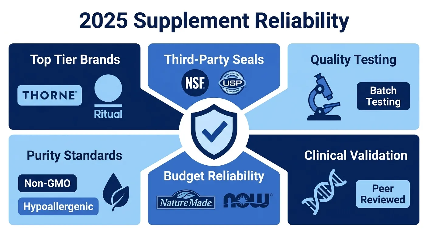 most trustworthy supplement brands